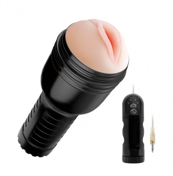 BAILE - Pink Lady FlashLight Masturbator (Battery - Black)